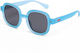 Hello Hossy Koody Sky Kids Sunglasses with Polarized Lenses Blue for 5-8 Years