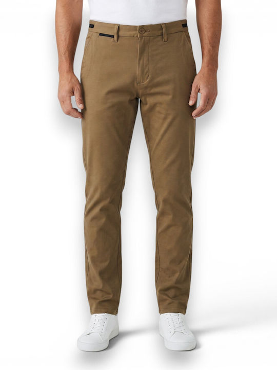 Pantaloni cu Croială Normală mustard