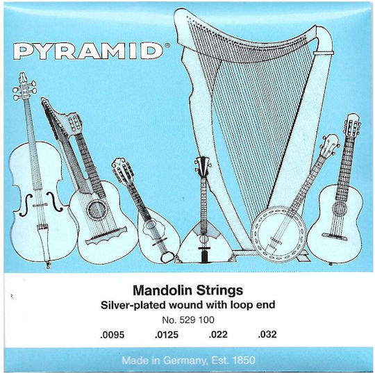 Pyramid Set of Strings for Mandolin