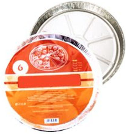Friman Backformen Set 6 Stück Rund Pizza 27cm × 1,5cm Friman Backformen Set 6 Stück Rund Pizza 27cm × 1,5cm