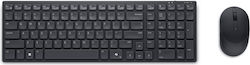 Dell KM555 Fără fir - Set cu Mouse Engleză US
