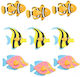 Foam Shapes Tropical Fish 12 Pieces