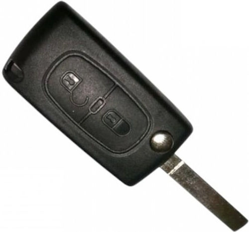Carcasă cheie auto Citroen telecomandă 2 butoane lamă Va2