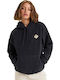 Cool Calling Damen Langarm Pullover mit Kapuze Schwarz