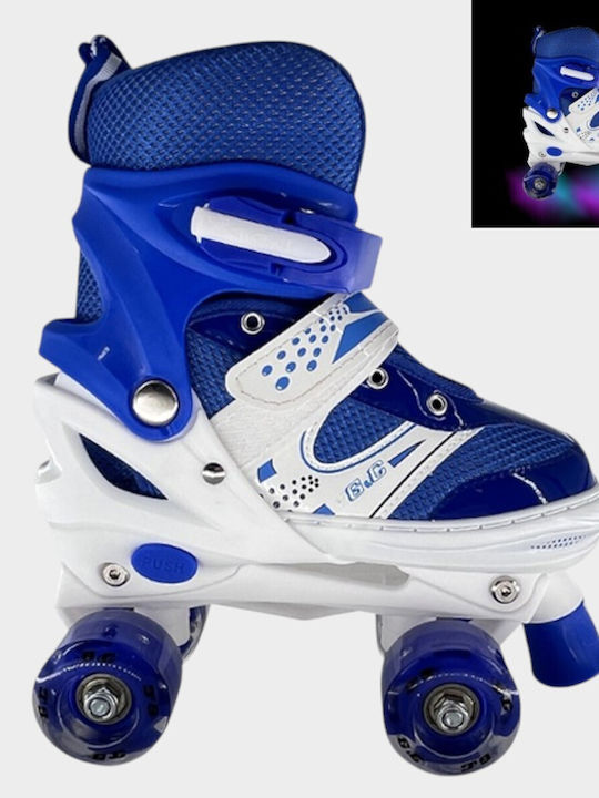GC Quad Αυξομειούμενα Rollers Μπλε Παιδικά GC Quad Αυξομειούμενα Rollers Μπλε Παιδικά