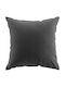 Douceur d'Intérieur Mistraline Sofa Cushion 100% Cotton Gray 50x50cm