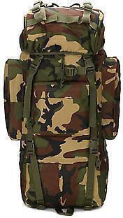 Mcan Στρατιωτικό Σακίδιο Πλάτης Woodland 70lt