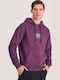 Sweatshirt mit Kapuze Lila