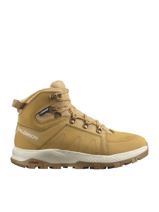 Salomon Outchill Women's Waterproof Beige Hiking Boots