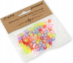 Mărgele Decorative Polsirhurt Db-02 Litere Multicolore 6x6mm 100 Bucăți 13960998 5902557438426
