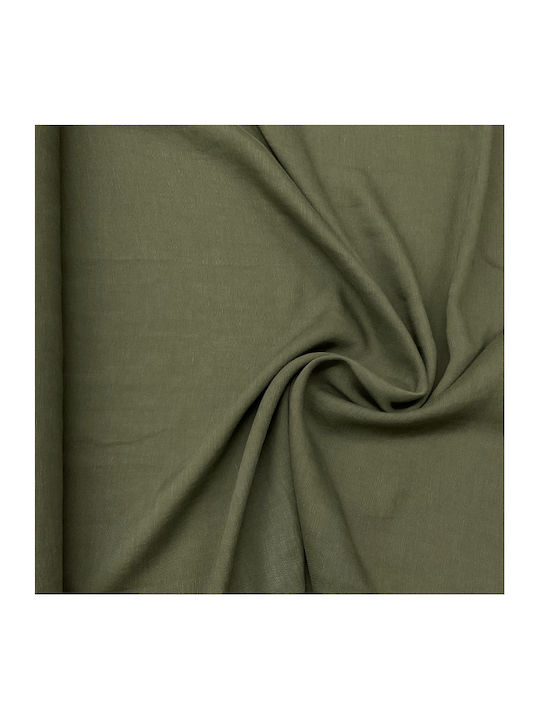 Fabric Linen Haki