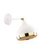 Opviq Wall Lamp with E27 Socket Gold 17cm