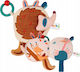 Akuku Fabric Hedgehog Activity Book for Newborns