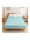 Astron Italy Sheet Super-Double with Elastic 160x200+40cm. Petrol
