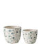 Boltze Pot White Set 2pcs