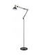AZzardo Stehleuchte mit Fassung für Lampe E27 Schwarz