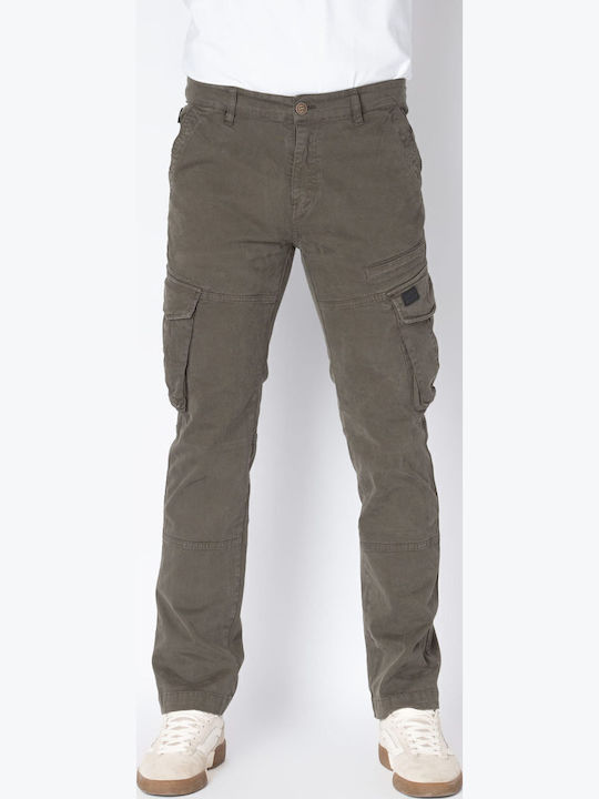 Trousers Cargo in Regular Fit Khaki