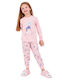 Roly Poly Детска пижама Зимна Soft Pink
