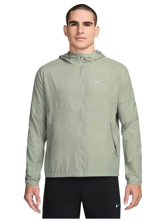 Repel Miler Sportjacke Wasserdicht Grün