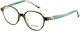 Copii Plastic Rame Ochelari Verde 675 C5