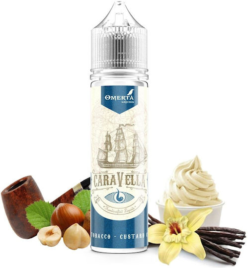 Omerta Flavor Shot 15ml/60ml 1Stück Caravella Pipe Tobacco Custard Cream