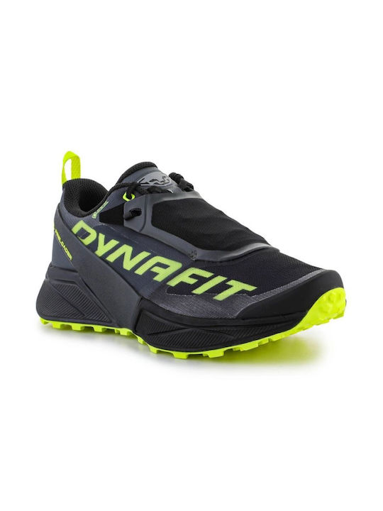 Ultra 100 Ανδρικά Αθλητικά Παπούτσια Trail Running Μαύρα Αδιάβροχα με Μεμβράνη Gore-Tex