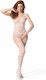 Passion Sexy Bodystockings Gittermuster Weiß