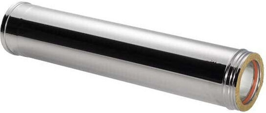 Καπναγωγός Φ80 130 Inox Μόνωση 0,5μ