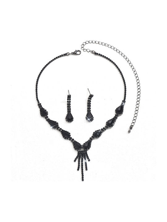 Callajewels Σετ με Κολιέ & Σκουλαρίκια