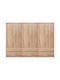 Sechs Türen Kleiderschrank Reina Sonoma 240x42x181cm