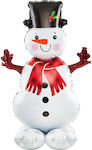 Standing Snowman Balloon 110 Cm