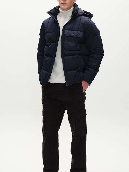 Gabba Jacket Navy Blue