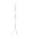 Metallic Coat Rack White x40x175cm