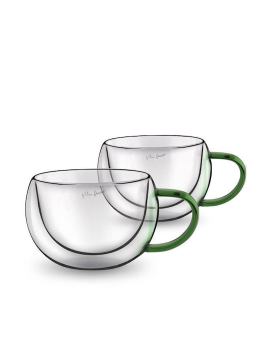 Lamart Vaso Σετ Φλιτζάνια Cappuccino Γυάλινα Πρ...