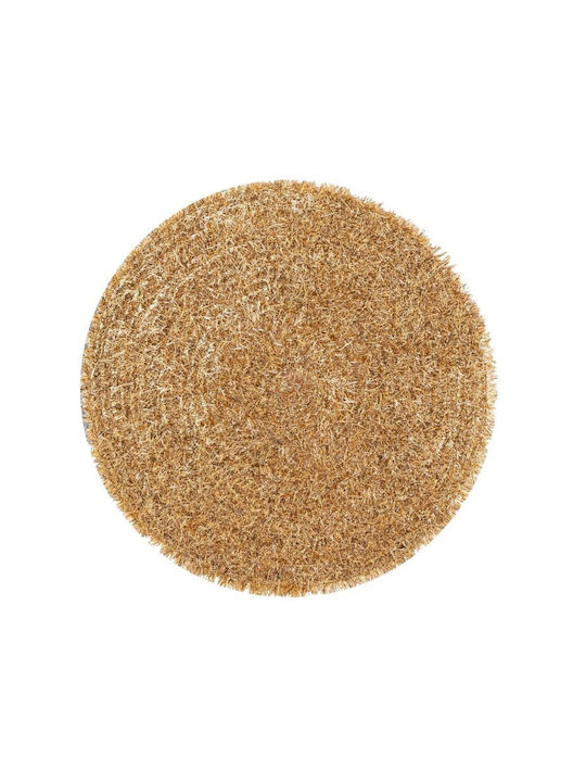 Amo La Casa Platzdeckchen Stoff Gold 38x38cm 2Stück