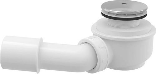 Alcadrain Siphon Dusche mit Überlauf und Ausgang 50mm