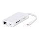Vivanco USB-C Docking Station mit HDMI PD Ethernet Weiß (45399)