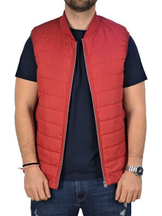 Αμάνικο Μπουφάν Puffer Κόκκινο
