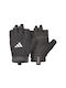 adidas Essential Herren Sport Handschuhe Fitnessstudio Schwarz