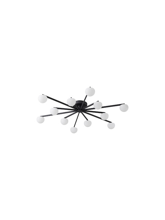 ARlight Ceiling Mount Light Black with Integrated LED