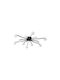 ARlight Ceiling Mount Light Black with Integrated LED