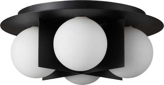 ARlight Deckenleuchte Schwarz mit Fassung G9