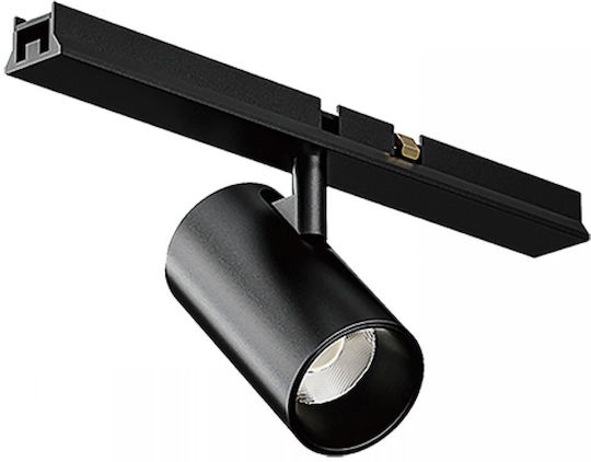 Zambelis Lights Μονό LED Θερμό Λευκό Σποτ σε Μαύρο Χρώμα