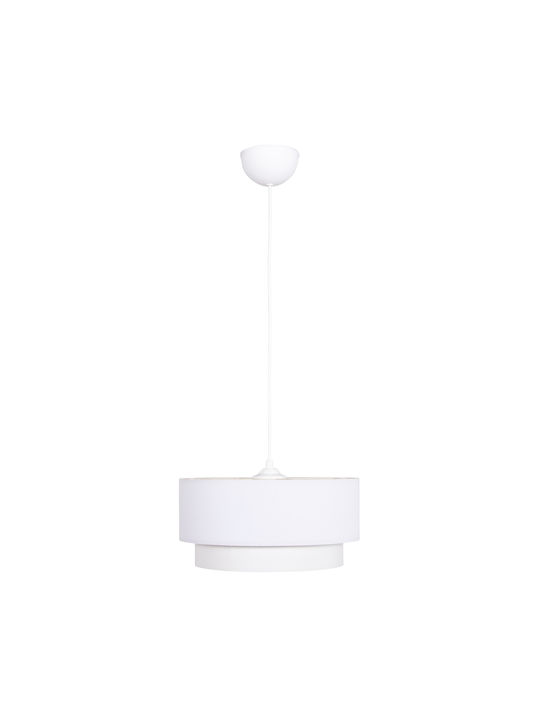 HomeMarkt Pendant Light White 30x30cm