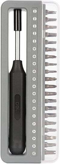 Deli Set 41 Precision Screwdrivers with 41 Interchangeable Tips