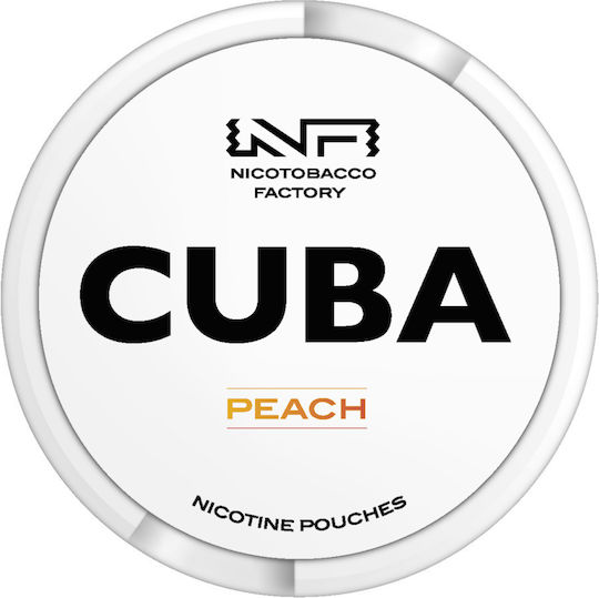 Cuba Lux Peach Пакети Никотин 16мг с Вкус null