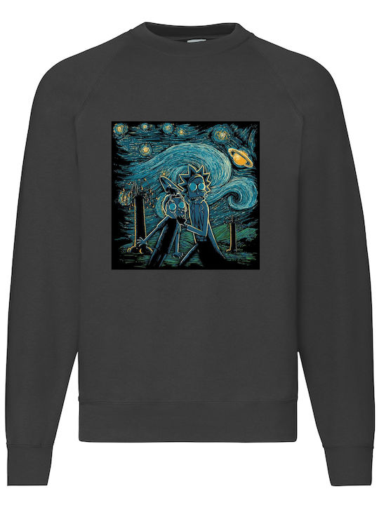 Fruit of the Loom Sweater Rick And Morty Van Go...