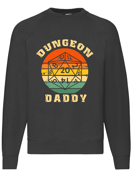 Fruit of the Loom Dungeons And Dragons Daddy No21 Hanorace Negru