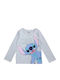Παιδική Μπλούζα Μακρυμάνικη Grey Lilo Stitch