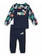 Kinder Sweatpants Set - Jogginganzug Marineblau 2Stück Jr X